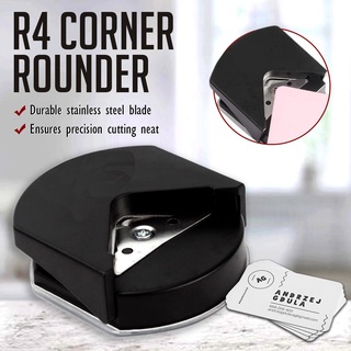 ☑️ On Hand! R4 Corner Rounder Puncher PVC Paper Photo Puncher Scrapbooking Tools for DIY Crafts (OD) (1)