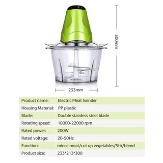 Mixers☽►Automatic Electric Meat Grinder Mixer Blender Multifunctional Food Processor (3)