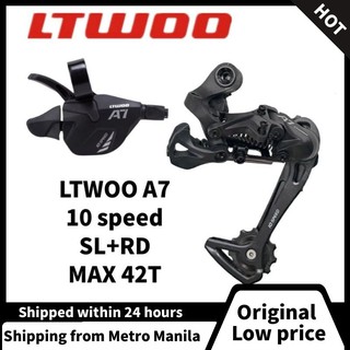 LTWOO A7 Trigger Right Shifter Lever Rear Derailleur Bike Trigger Shifter 10S Rear Derailleur M6000