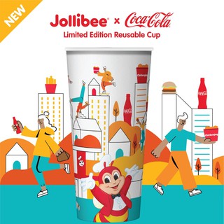 Limited Edition Jollibee x Coca-Cola Reusable Cup / Reusable Tumbler