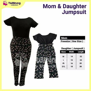 Twinning Collection ( Mother and Daughter jumpsuit)