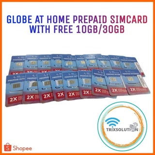 GLOBE AT HOME PREPAID SIMCARD WITH FREE10GB