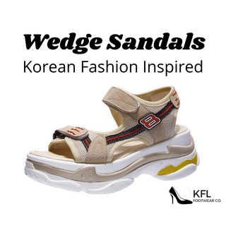 KFL Korean Fashion Fila Style ♾ Wedge B-71