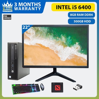 Intel i5 6th Gen / 8GB RAM / 500gb HDD/ 22 INCHES BRAND NEW MONITOR / KEYBOARD AND MOUSE / WIFI READ