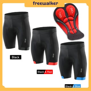 【Arsuxeo】 Men Summer Cycling Shorts Quick Dry Breathable Gel Padded Bike Riding Biking Compression Shorts Tights