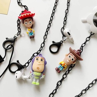 New creative cartoon doll acrylic lanyard necklace glasses chain earphone chain mask chain