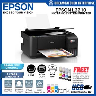 Epson L3110 / L3210 EcoTank All-in-One Ink Tank Printer Uses 003 Ink [Brand New Original] (3)
