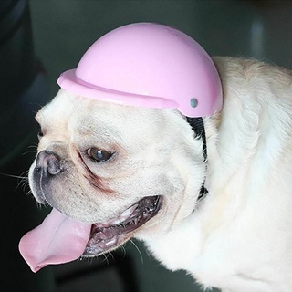 tranquillt Small Dog Cat Helmet Hat Safety Pet Supplies Motorcycle Bike Helmet Cap Outdoor (8)