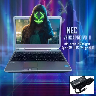 NEC versapro VD-D intel core i5 2nd gen | 4gb RAM DDR3 250gb HDD 15.6" | NEC laptop | pcgarageph
