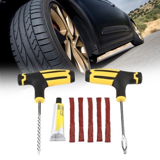 new products❦●☃Car Tire Repair Tool Tire Repair Kit Studding Tool Set Bike Tire Tyre Puncture Car A