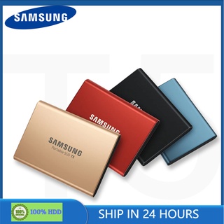 ◍ SAMSUNG T5 SSD 500GB External Solid State Disk 1TB USB3.1 HDD Type-C Portable