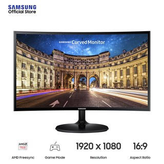 Samsung LC24F390FHEXXP 23.5 Curve VGA/HDMI Black Monitor