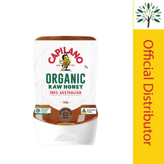 Capilano Organic Raw 100% Pure Australian Honey 340g