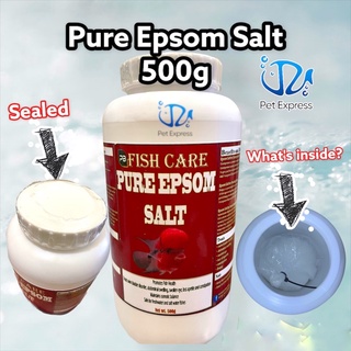 Pure Epsom Salt Fish Care 500grams aquarium salt
