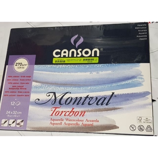 Canson Montval Torchon 270gsm 9 x 12