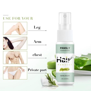 Pansly Hair Removal Spray Hair Growth Inhibitor Face Body Hair Depilatory Beard Bikini Legs Armpit (3)