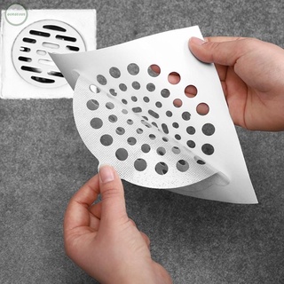 20PCS Disposable Shower Drain Hair Catcher Stickers Floor Drain Cover Sink