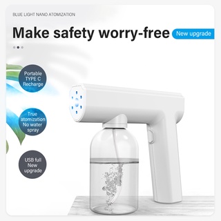 【 New&Local 】Electric Wireless Disinfection Sprayer Handheld Portable USB Rechargeable Nano Spray