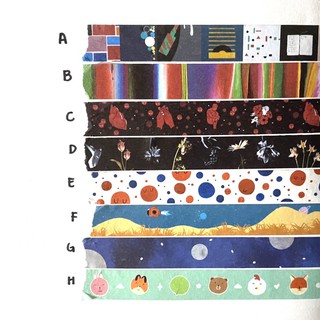 Day6 The Book of Us Inspired Washi Tapes (per design)