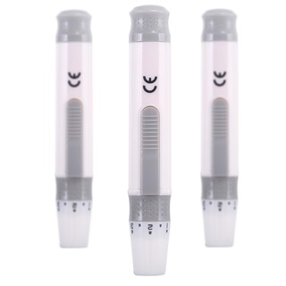 Cofoe Lancet Pen Lancing Device Diabetics 5 Adjustable Depth Blood Sampling Test Pen Diabetics Blood Sampling (2)