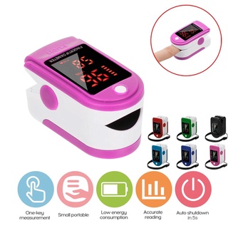 MH Portable Finger Pulse Oximeter Oxygen Saturation Blood Oxygen Monitor Finger Clip Heart Rate Moni