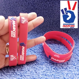 BBM BongBong Marcos 2020 BBM2020 Baller Band Wristband Silicone Rubber (COD) Sold per Piece Embossed