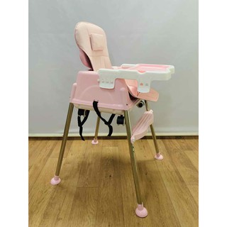 Baby Highchair Multifunction with Cushion + Wheel (4)