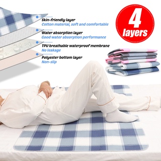 5 size washable pad water proof bedsheet incontinence bedpad adult diaper large bedridden underpads Incontinence Bed Pad Mattress Absorbent Sheets