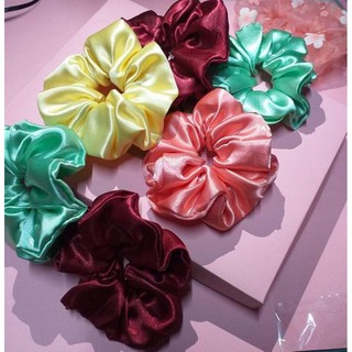 Scrunchies/Satin Silk Scrunchies/Satin Scrunchies made from Heavy Satin/Ponytails (1)