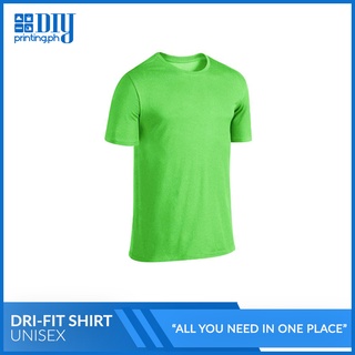 2022iTech Drifit Plain T-Shirt / Dri-fit Shirt for men / Drifit Shirt for women (NEON GREEN)