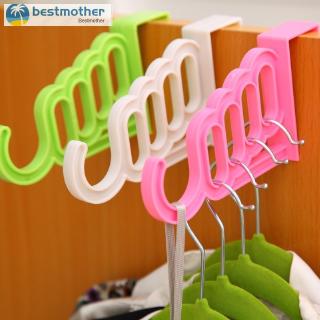 bestmother Home Foldable Clothes Hanger Drying Rack 5 Hole Suit Bathroom Plastic Organizer (1)