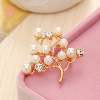 20 Models Flower Brooch Pearl Brooches Fashion Women's Accessories (6)