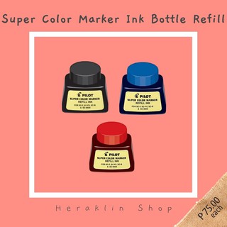 Pilot Super Color Marker Ink Bottle Refill (30ml)