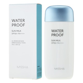 Missha All Around Safe block Waterproof Sun Milk 70ml