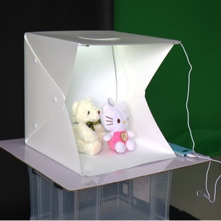 Photo Studio Box Backdrop Built-in Light Photography Box
