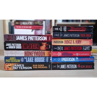 [Paperback and MMBP] Thriller Books by James Patterson