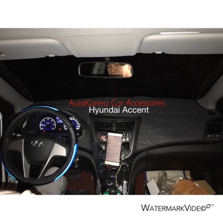 Insulated Dashboard cover for hyundai accent 2013-2020