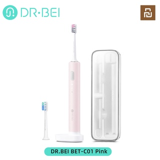 DR.BEI Electric Toothbrush Brushless Motor Ultrasonic 31000 Strokes Min with Wireless Charging Dock