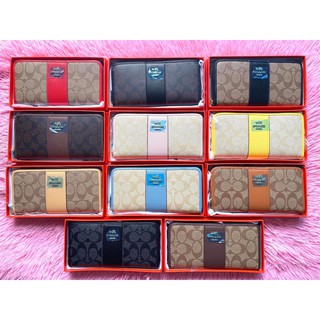 COACH Continental Wallet with Box