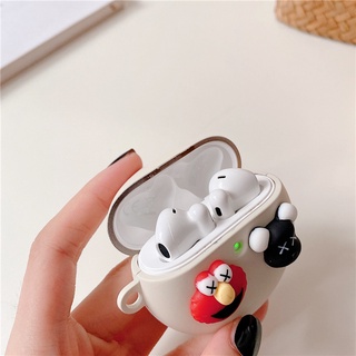 READY STOCK! Three-dimensional Cartoon Pc Frosted Hard Earphone Cover for Hwawei FreeBuds 4 Earphone Case Cover (5)