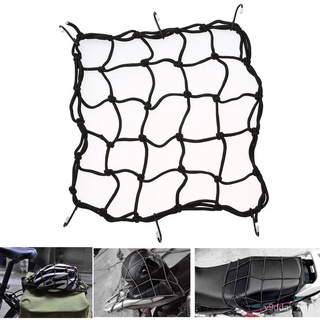 ❤Storage Web Bicycle Motorcycle Elastic Cord Hooks Luggage Rack Cargo Net Accessories