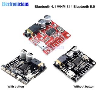 Stereo diymore Micro USB VHM-314 Bluetooth Audio Receiver Board Bluetooth 4.1 5.0 Car Speaker mp3 Lossless Decoder Stereo Music Module