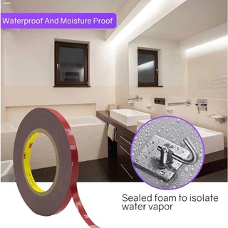 ACCESSORIES FOR CAR♀☃3M Double Sided Adhesive Tape Rubber Foam Waterproof Heavy Car Double Sided Ta