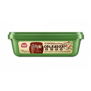 Korean Ssamjang Seasoned Soybean Paste 170G Sunjang and haechandeul brand