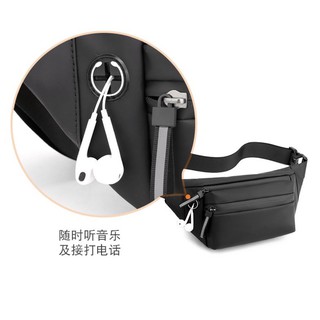 HH M-3 fashion belt bag for men waterproof sling bag for men (3)
