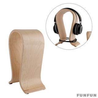 Headphones Stand Holder Rack Stand Universal Walnut Hanger. Wooden Headset .Desk Display Shelf .for Headset Display
