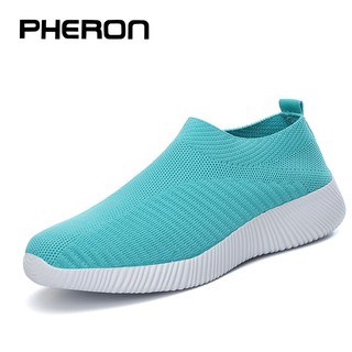 Light Sneakers Women Running Shoes Women Breathable Mesh Slip-On Shoes Woman Sports Shoes 2019