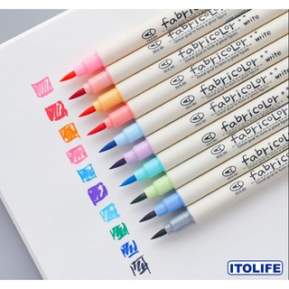 Fabricolor/Futurecolor Brush Pen Calligraphy Marker- 10 colors set (1)