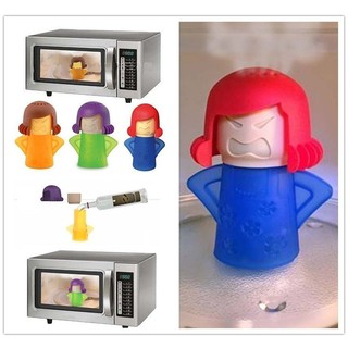 Angry Mama Microwave Cleaner Steam Kitchen Gadget Tools (4)