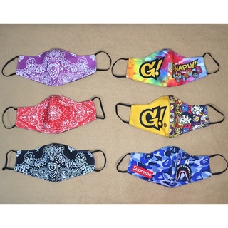 Bandana, Gnarly and Supreme Mask | PLEASE READ THE DESCRIPTION BELOW BEFORE ORDERING